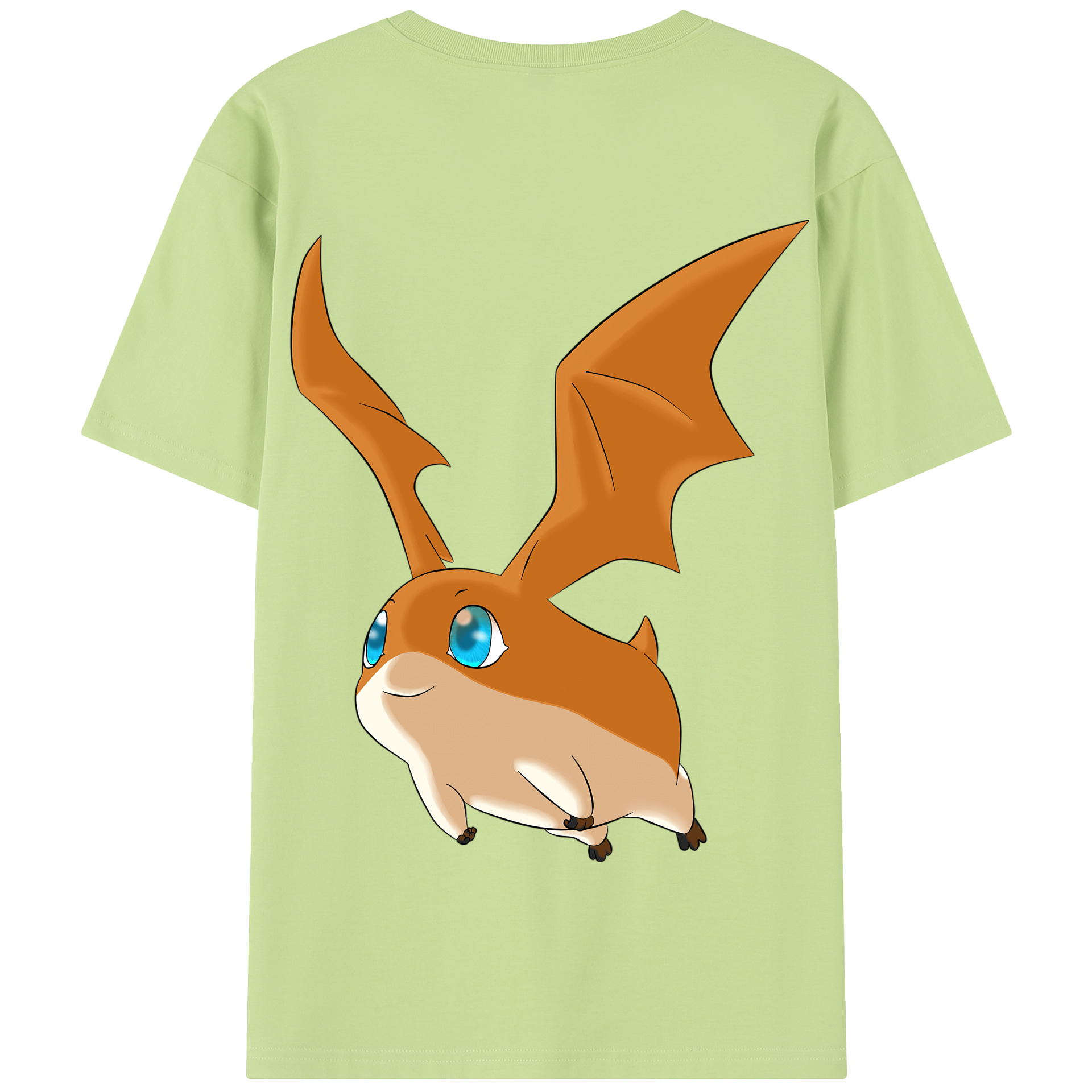 （画像用） Digimon デジタルモンスター/デジモン 綿100％半袖Tシャツ（背面プリント）
